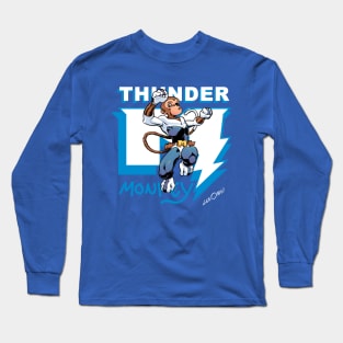 Classic logo with Thunder Monkey Long Sleeve T-Shirt